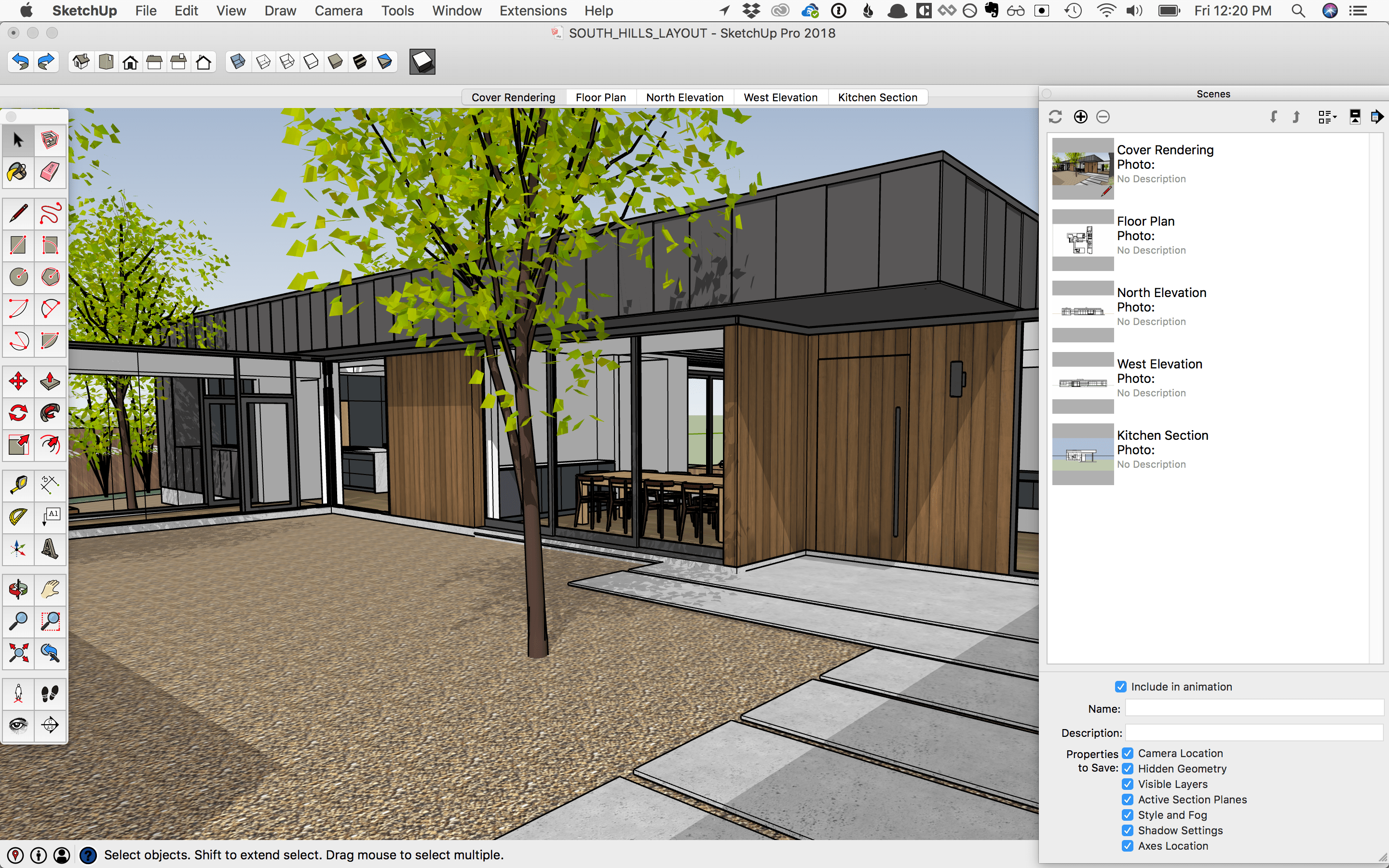 sketchup view